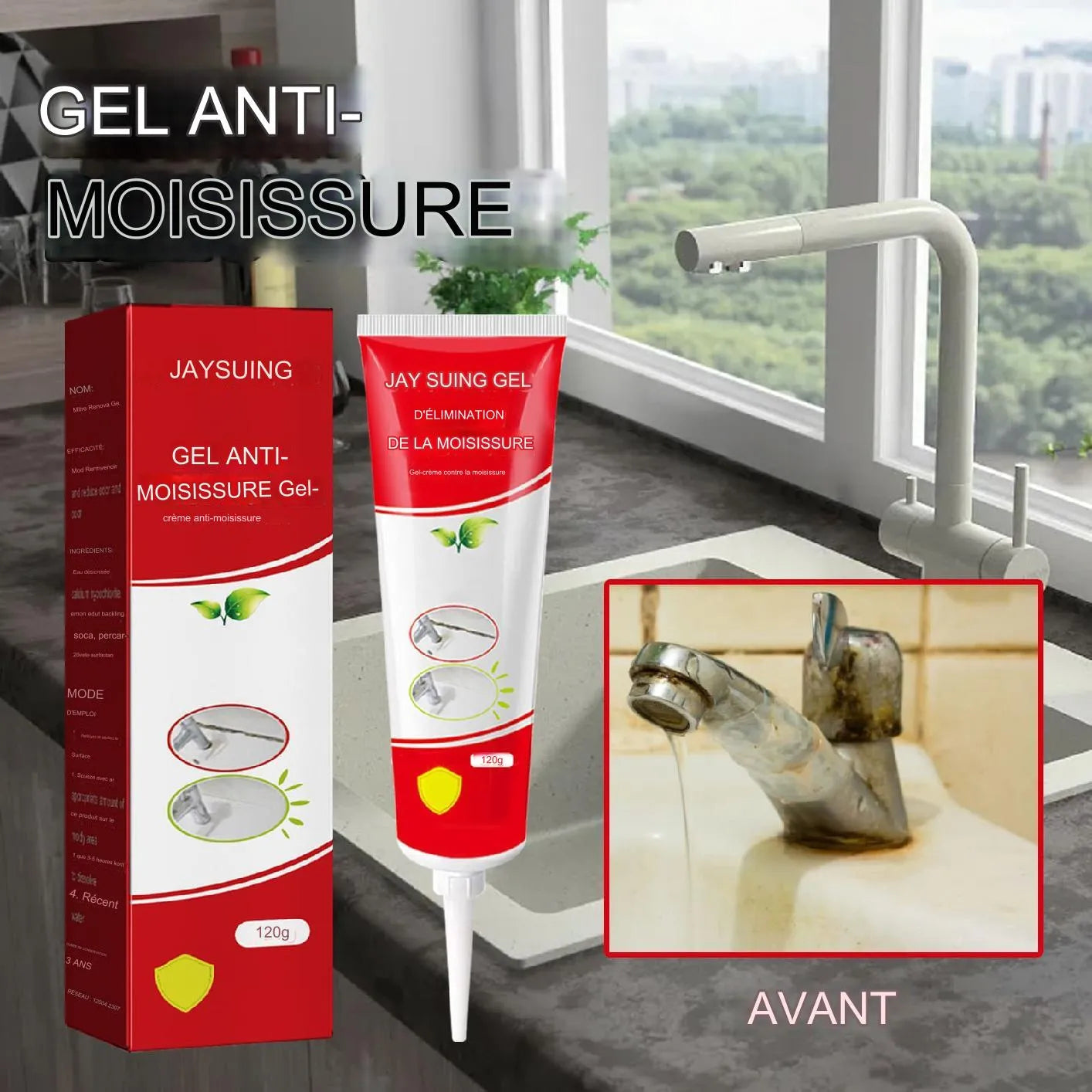 Gel Éliminateur de Moisissure JAYSUING