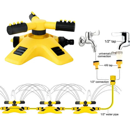 Arroseur d'Eau Rotatif à 360 Degrés